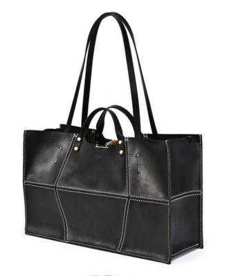 Women's Genuine Leather Rose All-day Tote Bag