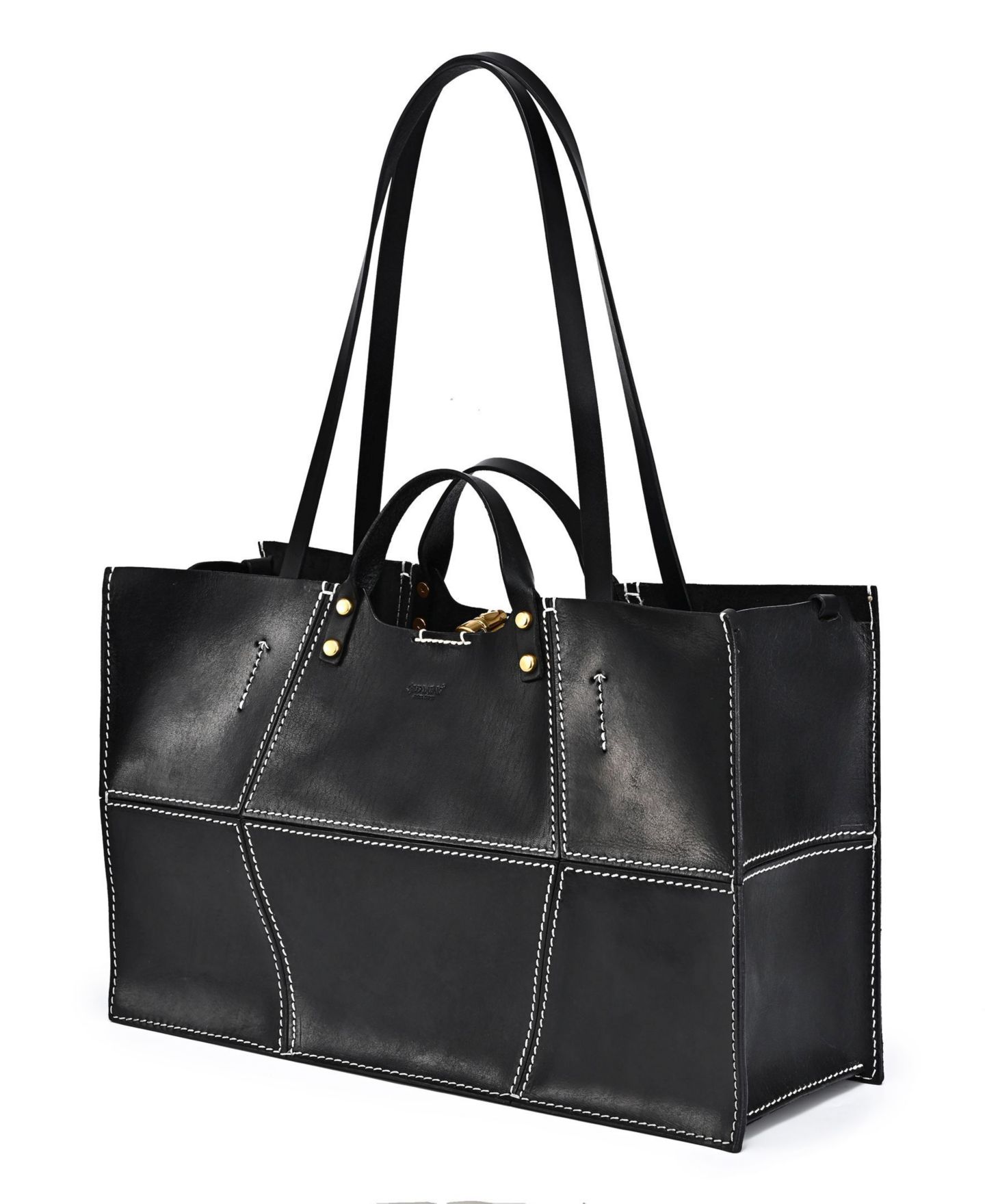 Женская сумка OLD TREND Rosa Extra-Large Leather All-Day, цвет: Чёрный — фото 11