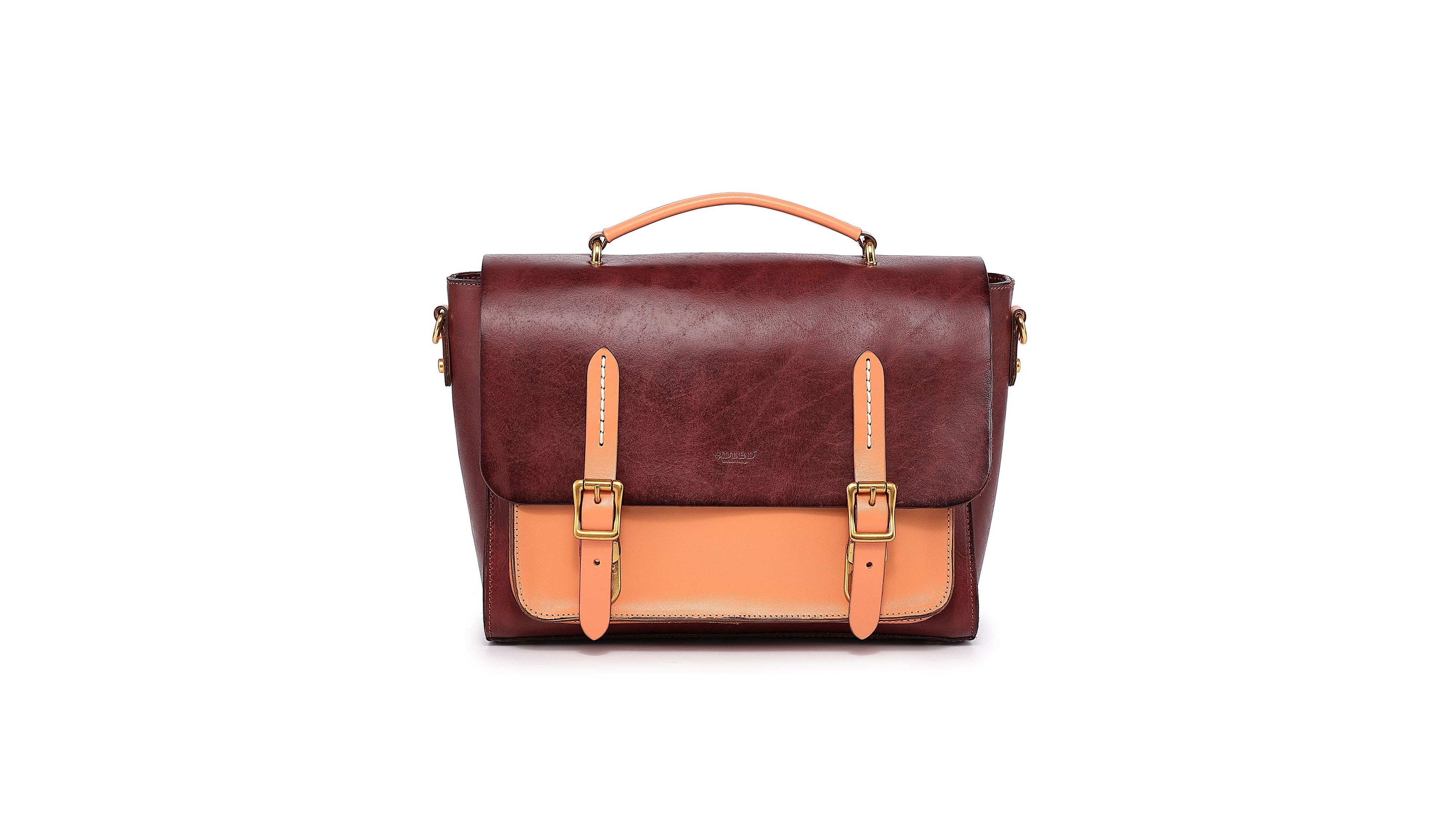Old Trend Women's Genuine Leather Alder Brief Bag