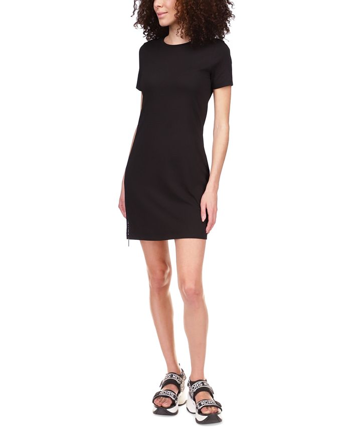 Michael Kors Logo Zip Dress Macy s