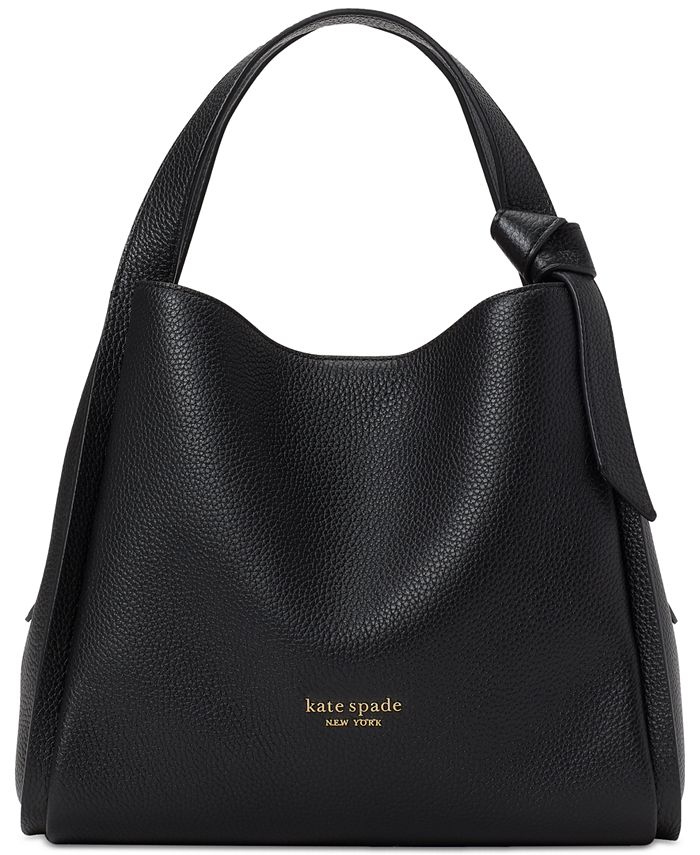 kate spade new york Knott Pebbled Leather Medium Crossbody Tote & Reviews -  Handbags & Accessories - Macy's