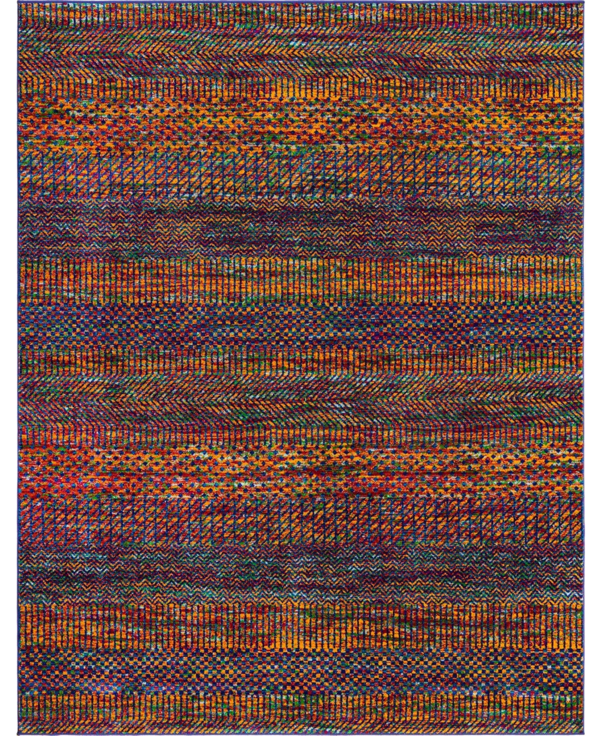 Bayshore Home Gozo Ska 7'10in x 10' Area Rug - Multi