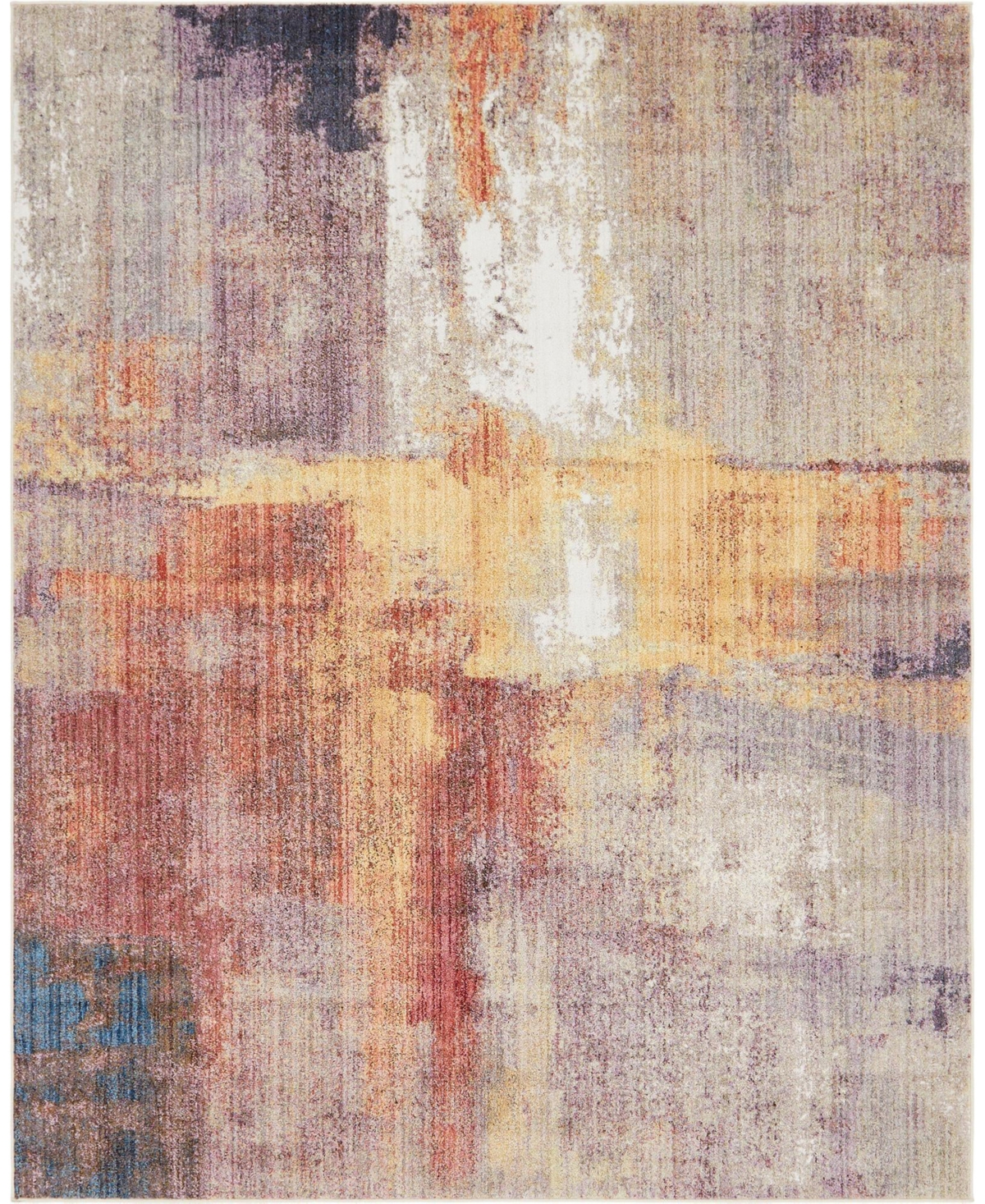 Jill Zarin Flatiron Downtown Jzd008 Multi 8' x 10' Area Rug - Multi