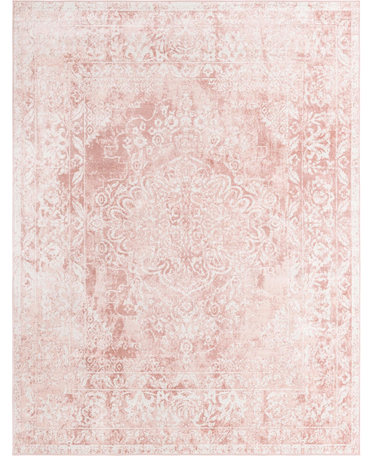 Bayshore Home Shire Bodleian 8' X 10' Area Rug In Pink