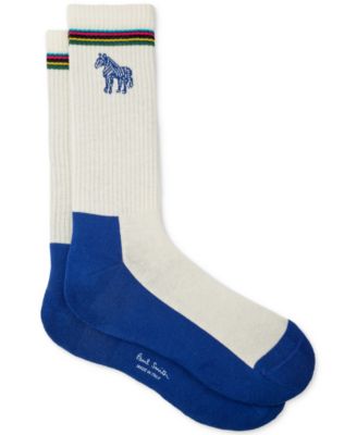 PAUL SMITH - Men's Striped Zebra Socks