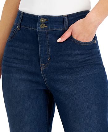 Style & Co Women's Embroidered High-Rise Cuffed Capri Jeans Created for  Macy's - Macy's