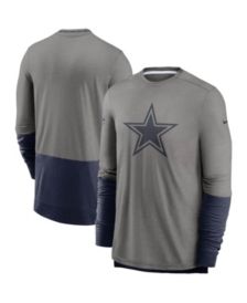 Nike Navy Dallas Cowboys Sideline Tonal Logo Performance Player Long Sleeve T-Shirt