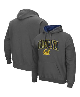 Men's Charcoal Cal Bears Arch and Logo 3.0 Pullover Hoodie