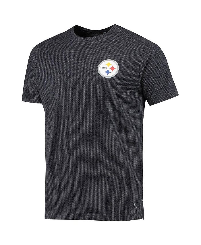 Msx By Michael Strahan Mens Black Pittsburgh Steelers Motivation Performance T Shirt Macys 