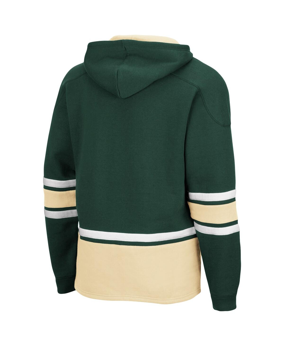 Shop Colosseum Men's  Green Colorado State Rams Lace Up 3.0 Pullover Hoodie