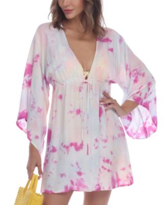 Raviya - Tie-Dye Tunic Cover-Up