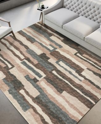 Brisbane Washable BR7 8' x 10' Area Rug