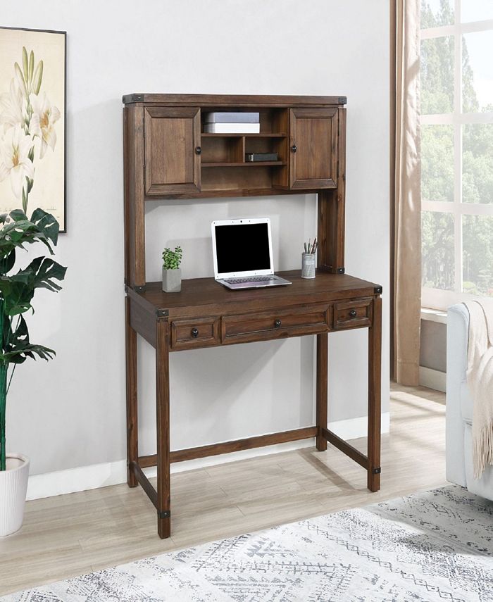 OSP Home Furnishings Baton Rouge Desk with Hutch Macy's