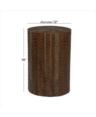 Teak Wood Contemporary Stool