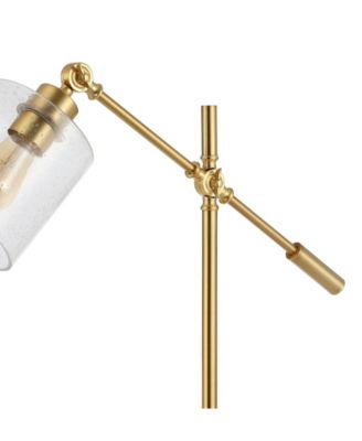 Kathryn Classic Glass Adjustable Head Modern USB Charging LED Task Lamp