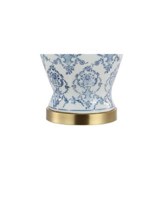 Juliana Traditional Classic Chinoiserie Ceramic LED Table Lamp