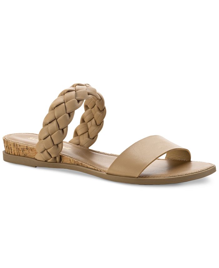 Sun + Stone Easten Slide Sandals, Created for Macy's - Macy's