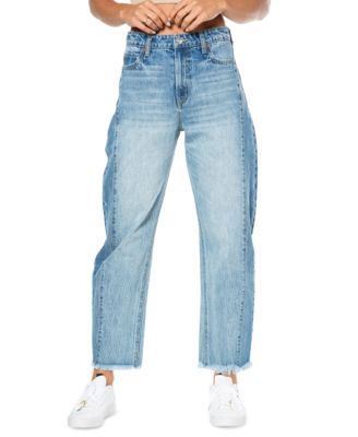Juicy Couture - Medium Wash Barrel Fit Jeans