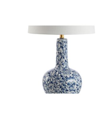 Chinois Ceramic and Iron Classic Cottage LED Table Lamp