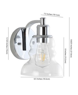 Manhattan Vintage-like 1-Light Industrial Rustic LED Vanity