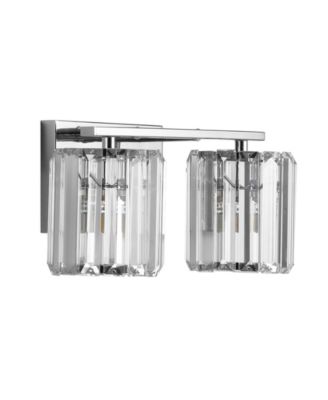 Coco Prism Vintage-like 2-Light Classic Glam LED Vanity Light