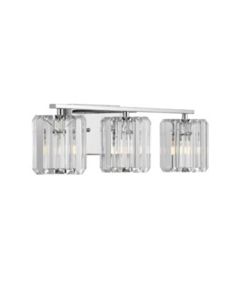 Coco Prism Vintage-like 3-Light Classic Glam LED Vanity Light