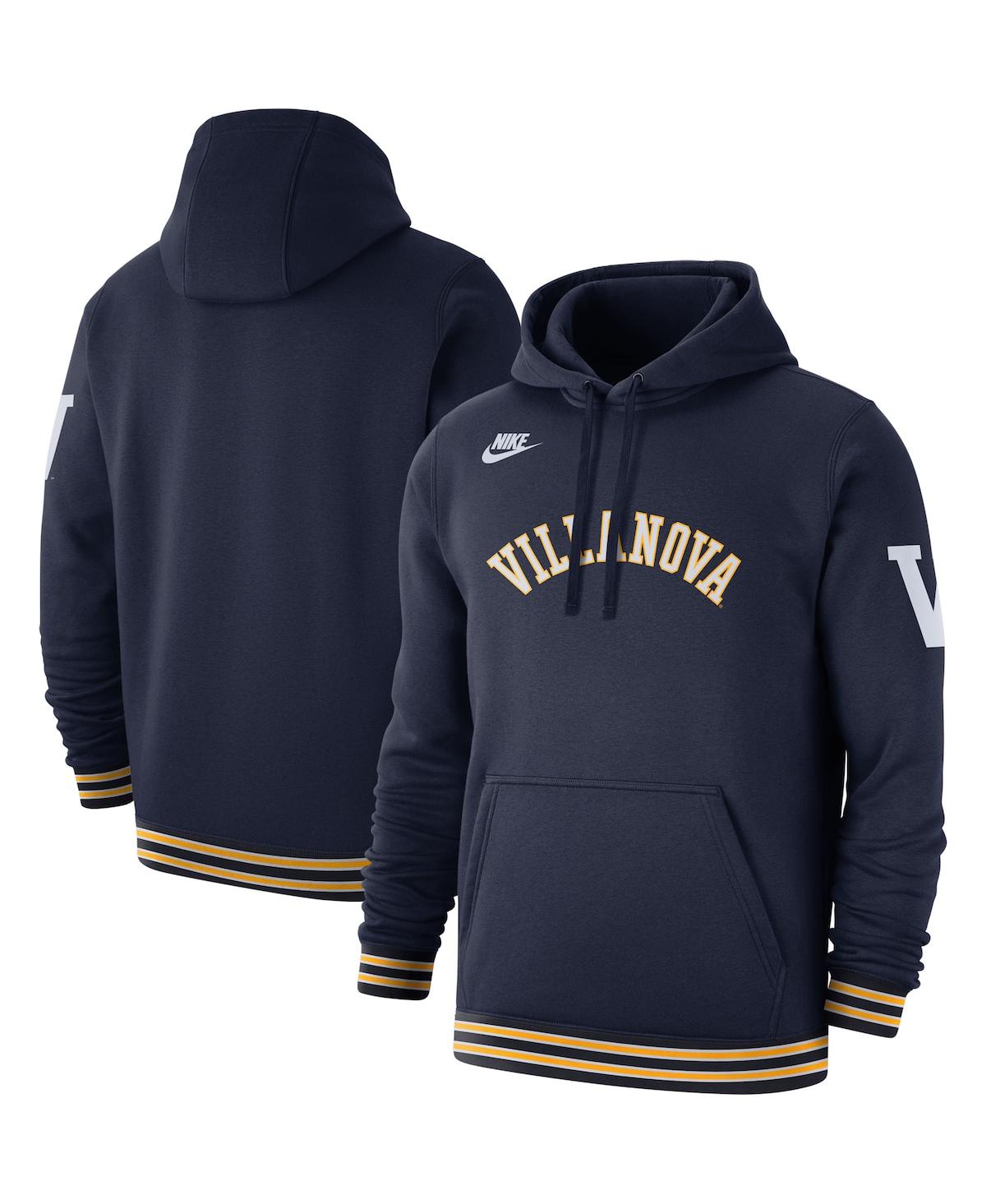 Men's Navy Villanova Wildcats Retro Pullover Hoodie