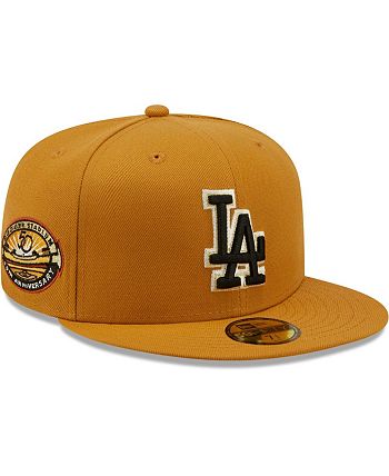 Dodgers Fitted New Era 59Fifty 50th Anniversary Chrome Black Hat