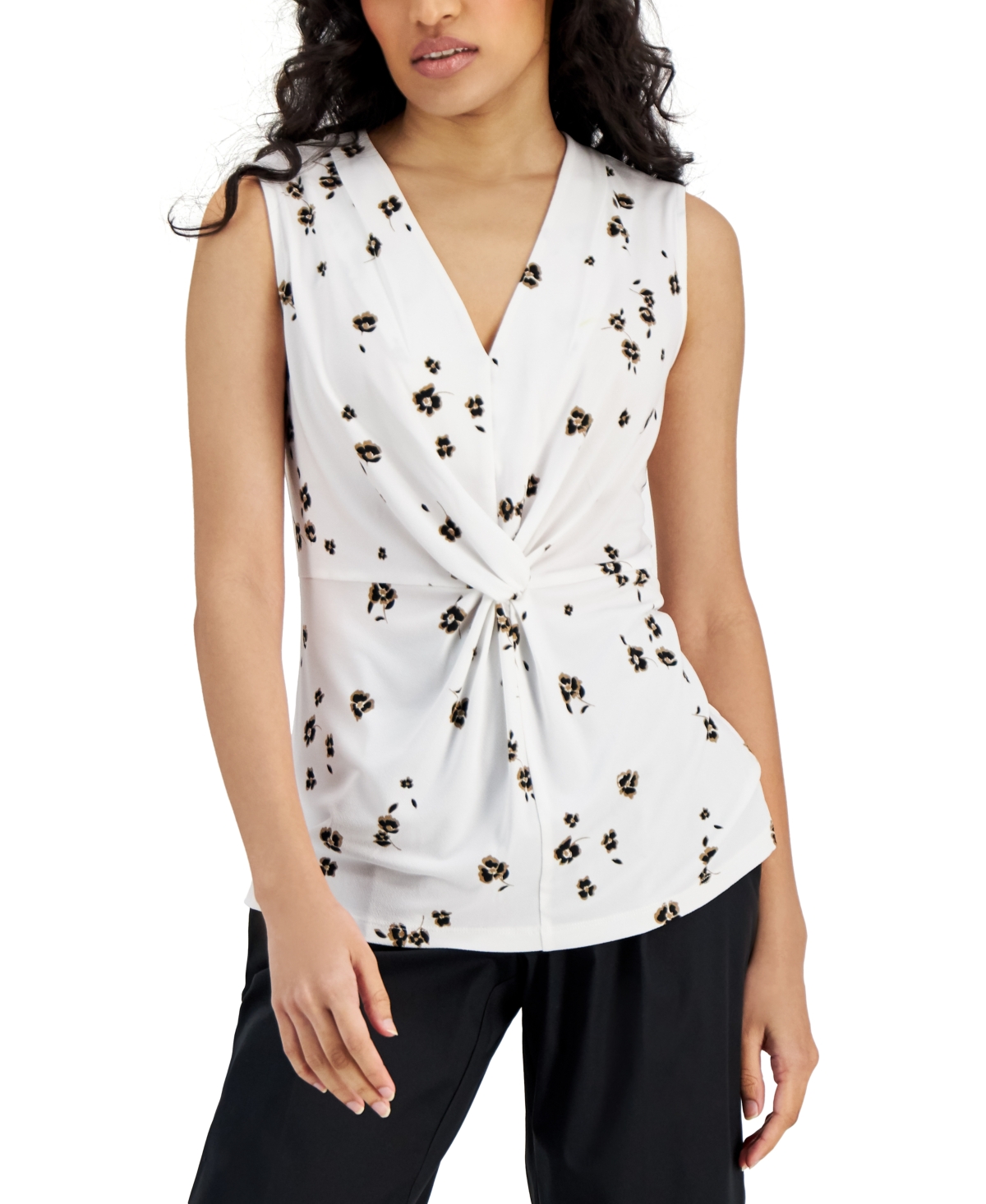 Alfani sleeveless tops cheap