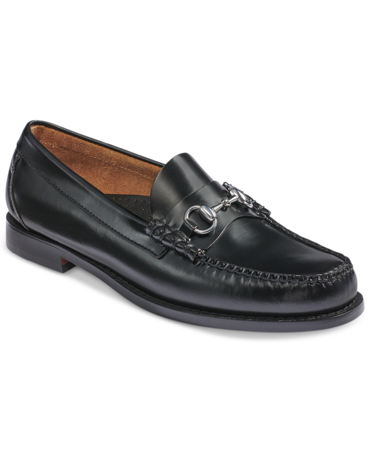 G.h.bass Men's Lincoln Leather Penny Loafers - Black