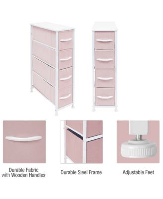 Narrow 4 Drawers Dresser