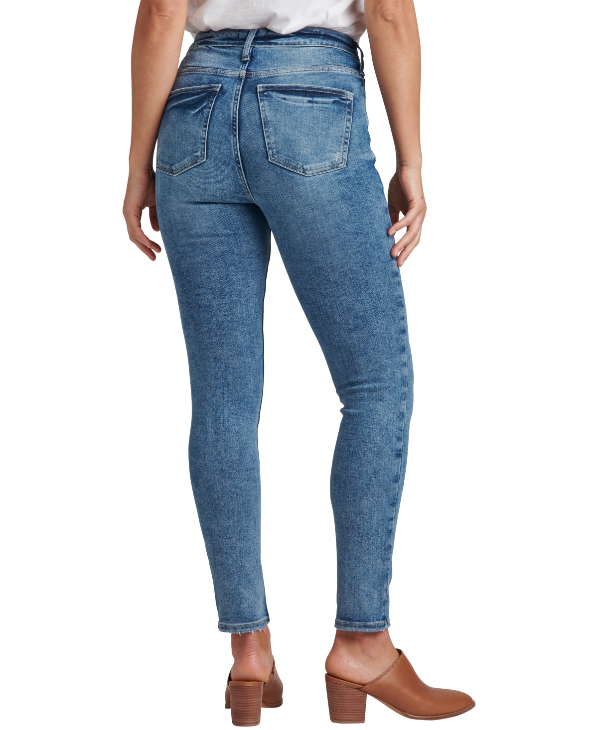 Silver Jeans Co. Women's Infinite Fit One Size Fits Four High Rise Skinny Jeans