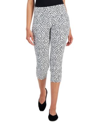 Alfani - Petite Essential Capri Pull-On with Tummy-Control