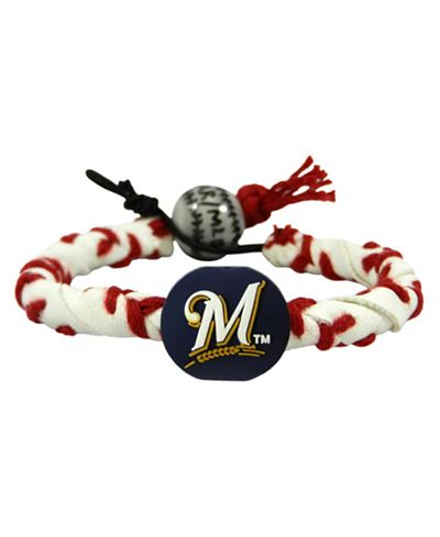 Game Wear Milwaukee Brewers Frozen Rope Bracelet