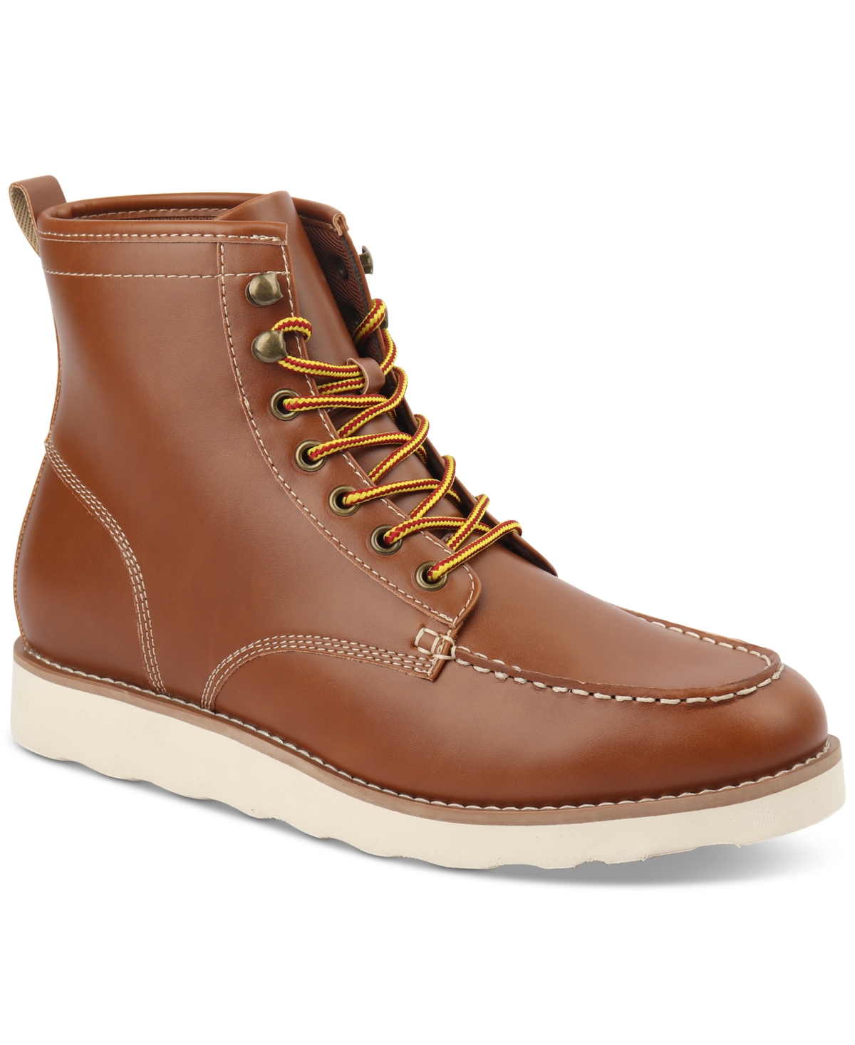 Club Room Men's Arthur Lug Sole Boot, Created For Macy's Men's Shoes In