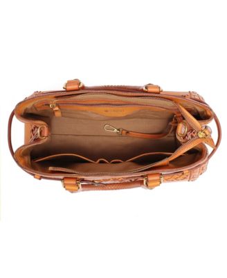 Women's Genuine Leather Lantana Satchel Bag