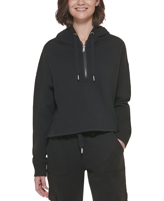 Calvin Klein Women s Zip High Low Hoodie Macy s