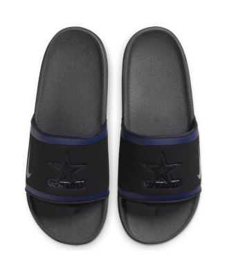 nike men's dallas cowboys offcourt slides