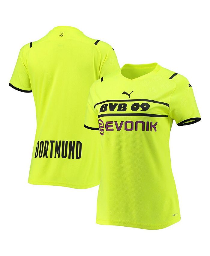 Puma Women S Yellow Borussia Dortmund 21 22 Third Replica Jersey Reviews Sports Fan Shop Macy S