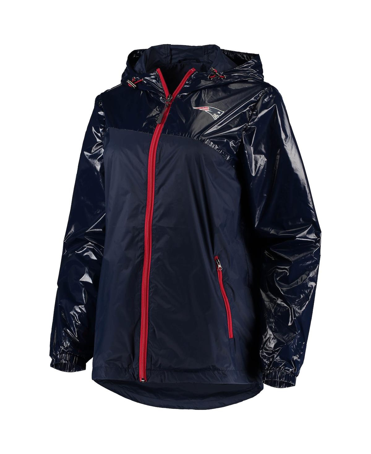 Women's G-iii 4Her By Carl BanksNew England Patriots Double-Coverage Full-Zip Hoodie Jacket - Navy