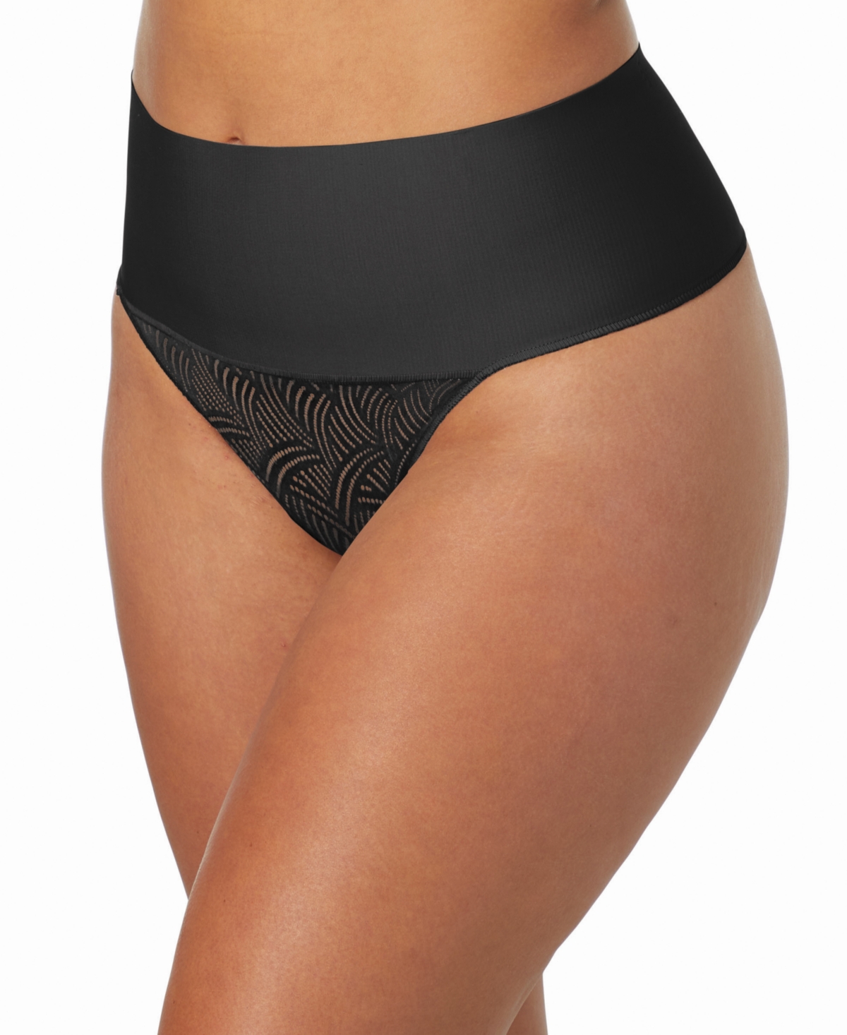 MAIDENFORM TAME YOUR TUMMY LACE THONG DM0049