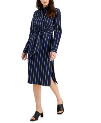 donna karan shirt dress