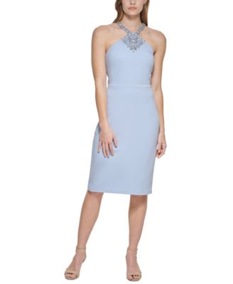 halter neck sleeveless dress vince camuto