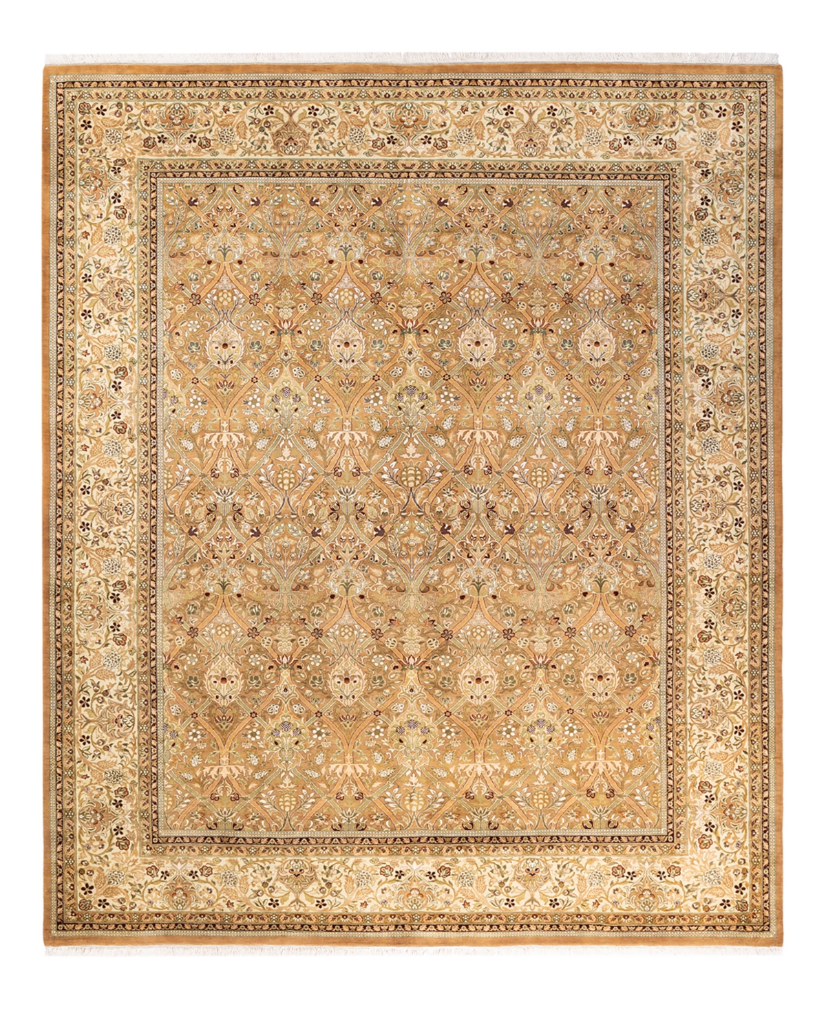 Closeout! Adorn Hand Woven Rugs Mogul M16021 8'2in x 9'10in Area Rug - Brown