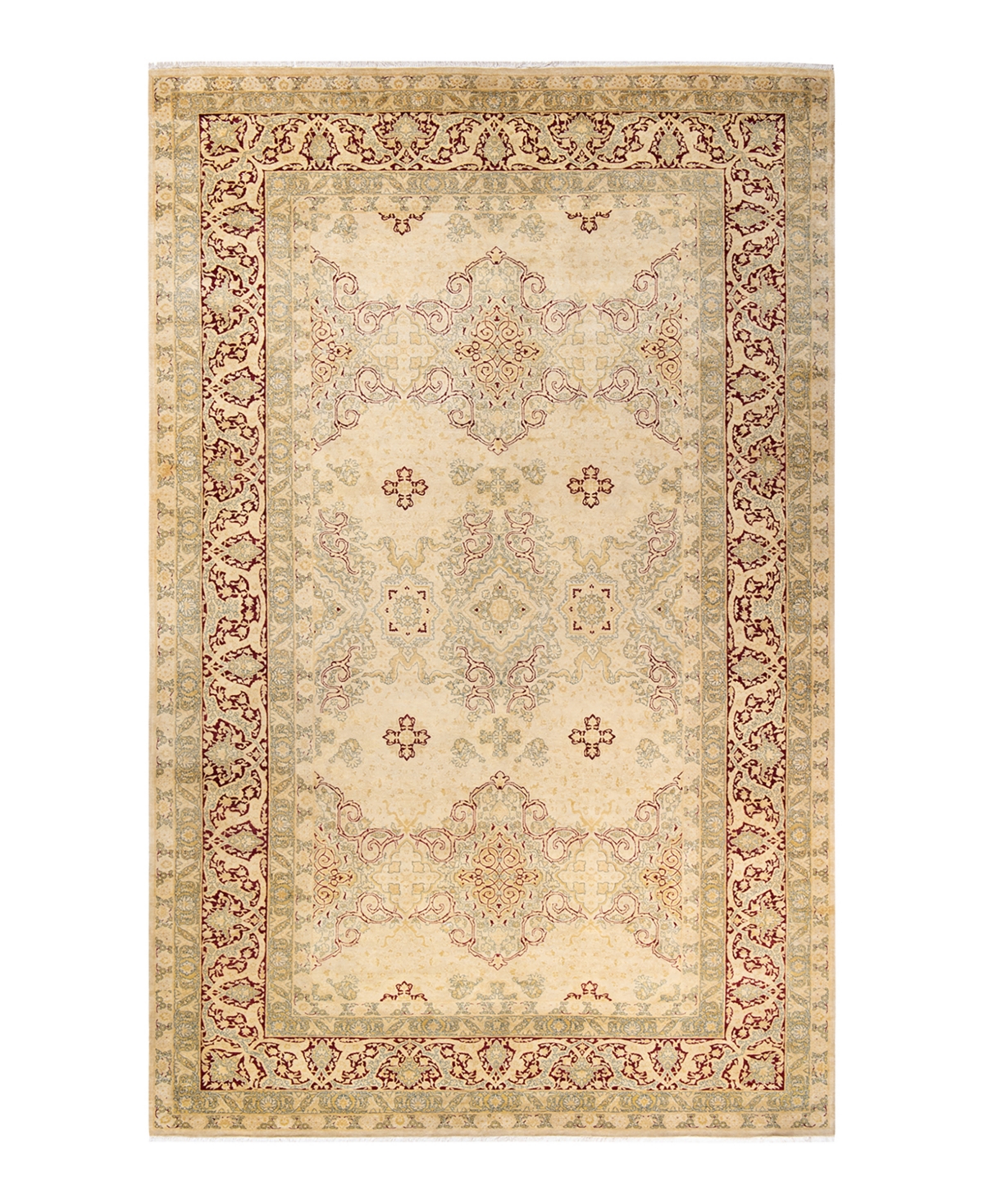 Closeout! Adorn Hand Woven Rugs Mogul M16263 8'3in x 13'4in Area Rug - Ivory