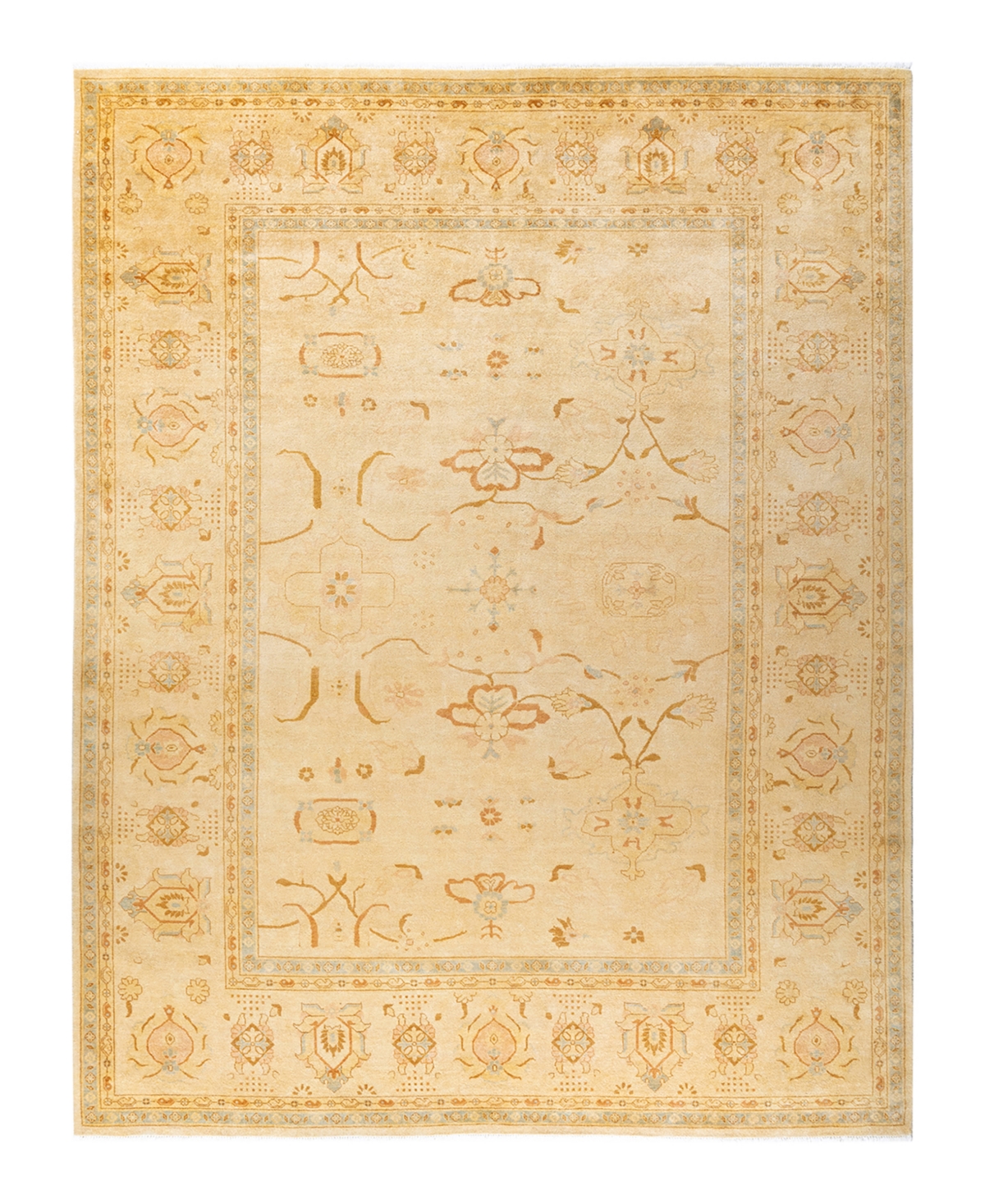Closeout! Adorn Hand Woven Rugs Eclectic M1461 9'3in x 12'1in Area Rug - Ivory