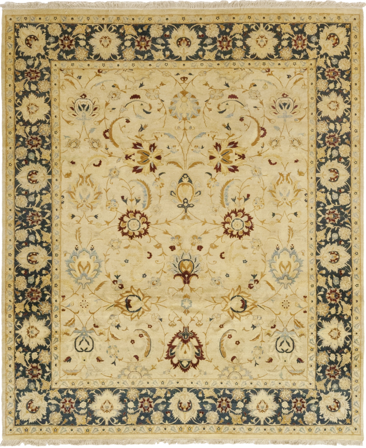 Closeout! Adorn Hand Woven Rugs Mogul M1093 8'1in x 10'1in Area Rug - Ivory