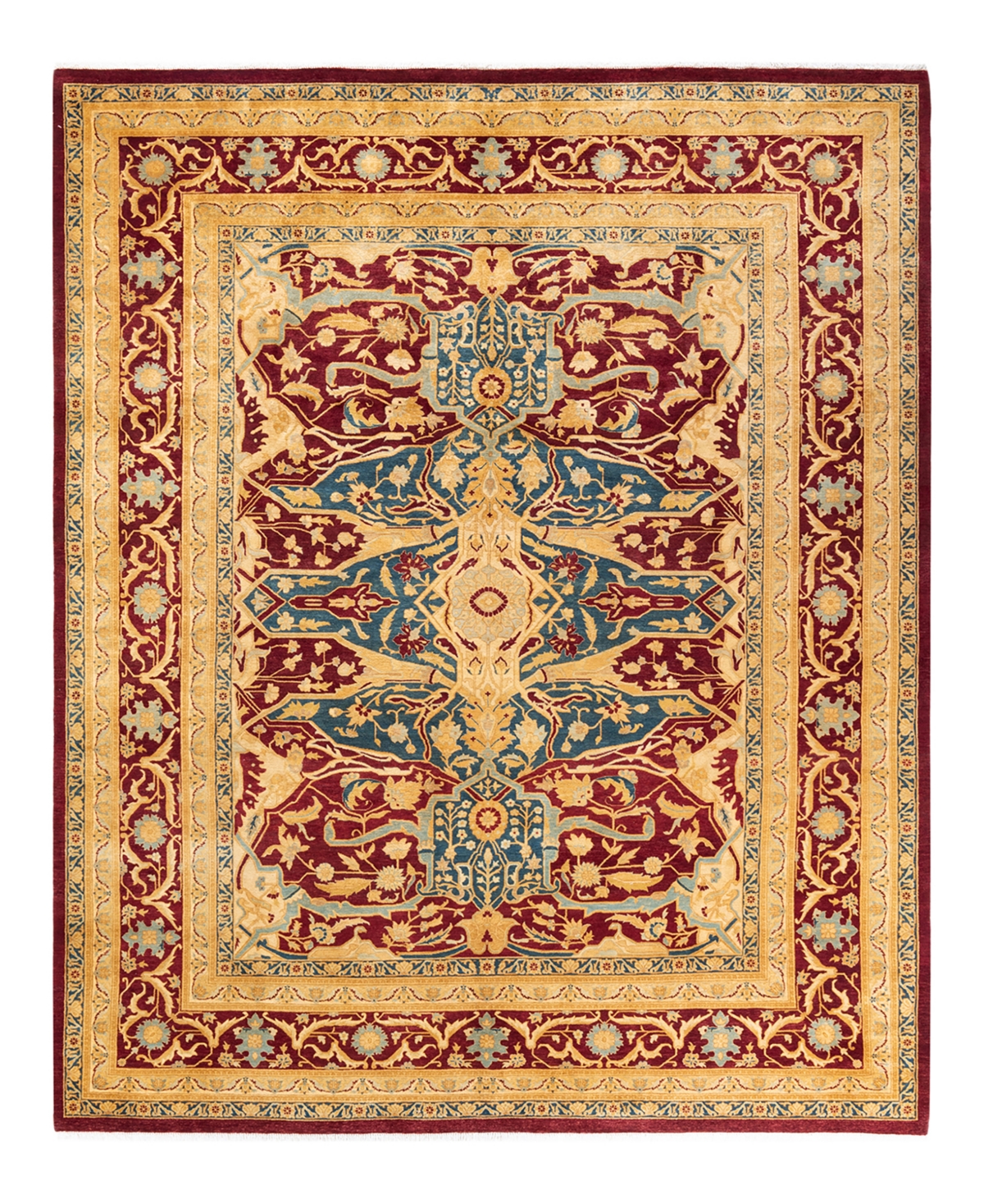 Closeout! Adorn Hand Woven Rugs Mogul M1426 8'2in x 10'1in Area Rug - Red