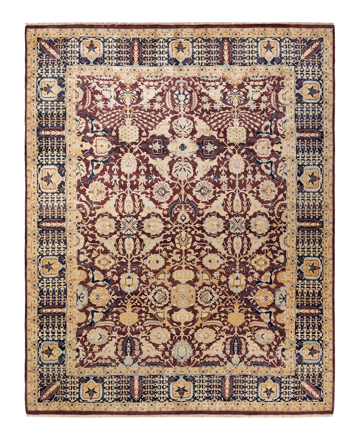 Closeout! Adorn Hand Woven Rugs Mogul M1149 8'1in x 10'5in Area Rug - Red