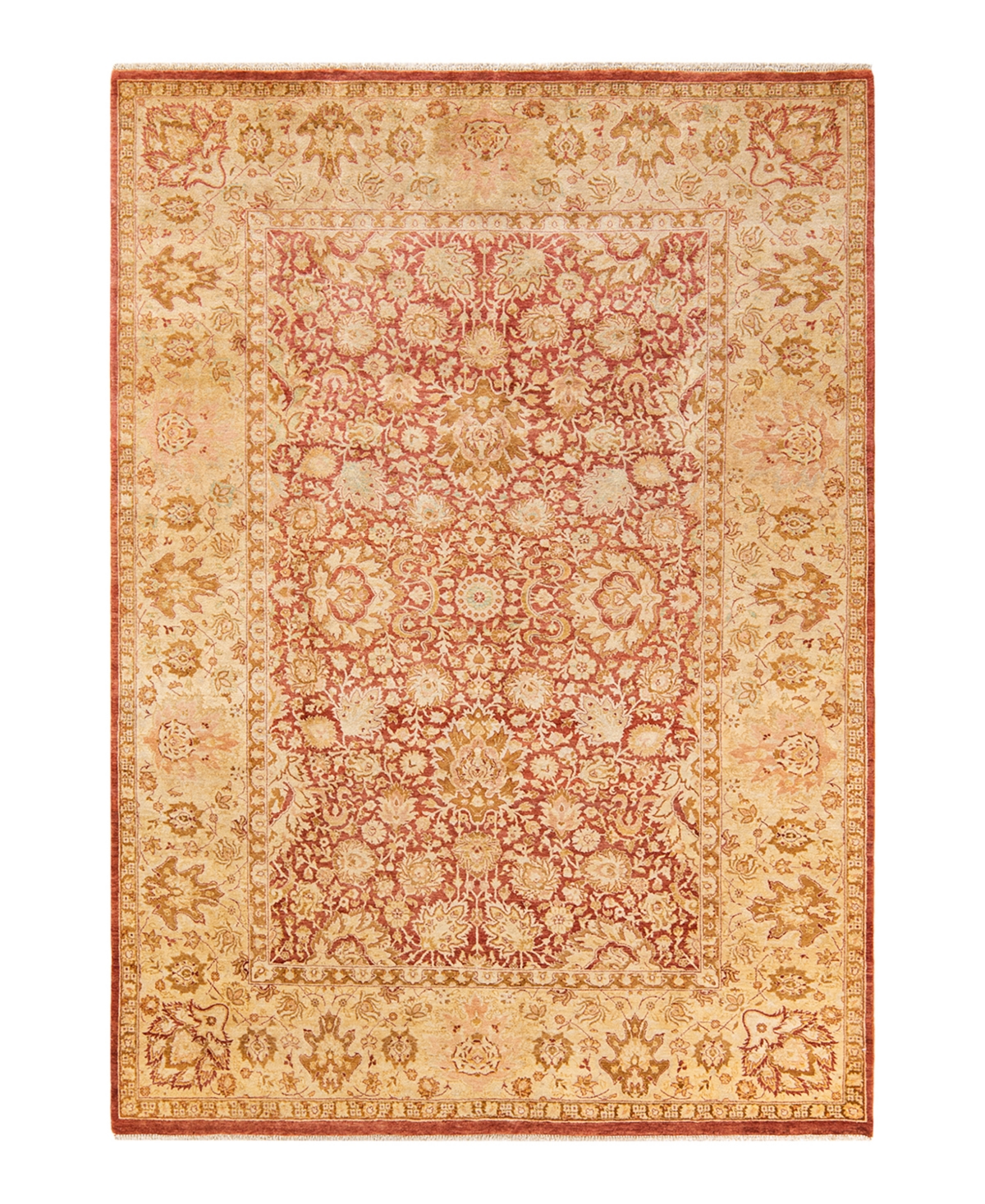 Closeout! Adorn Hand Woven Rugs Mogul M1160 6'2in x 8'9in Area Rug - Pink